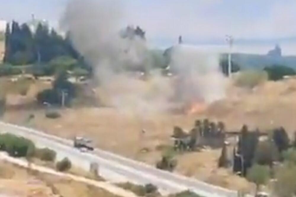 ISPALJENJE RAKETE NA IZRAEL: Čule se sirene, hiljade ljudi je uskloništima! (VIDEO)
