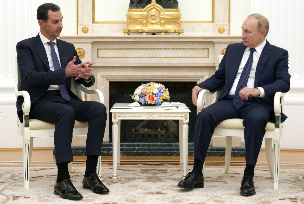 Vladimir Putin, Bašar el Asad
