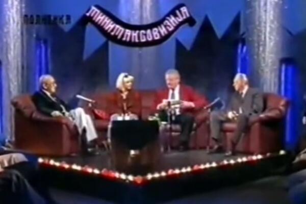 SNIMAK IZ 1993.GODINE! Dara Bubamara se u emisiji obraća Čkalji NEPRIMERENO?! PROSUDITE SAMI! (VIDEO)