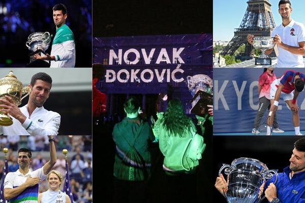 NOVAKOVA LUDA 2021: Najveći rekordi Đokovića tek slede u Novoj godini! (FOTO/VIDEO)