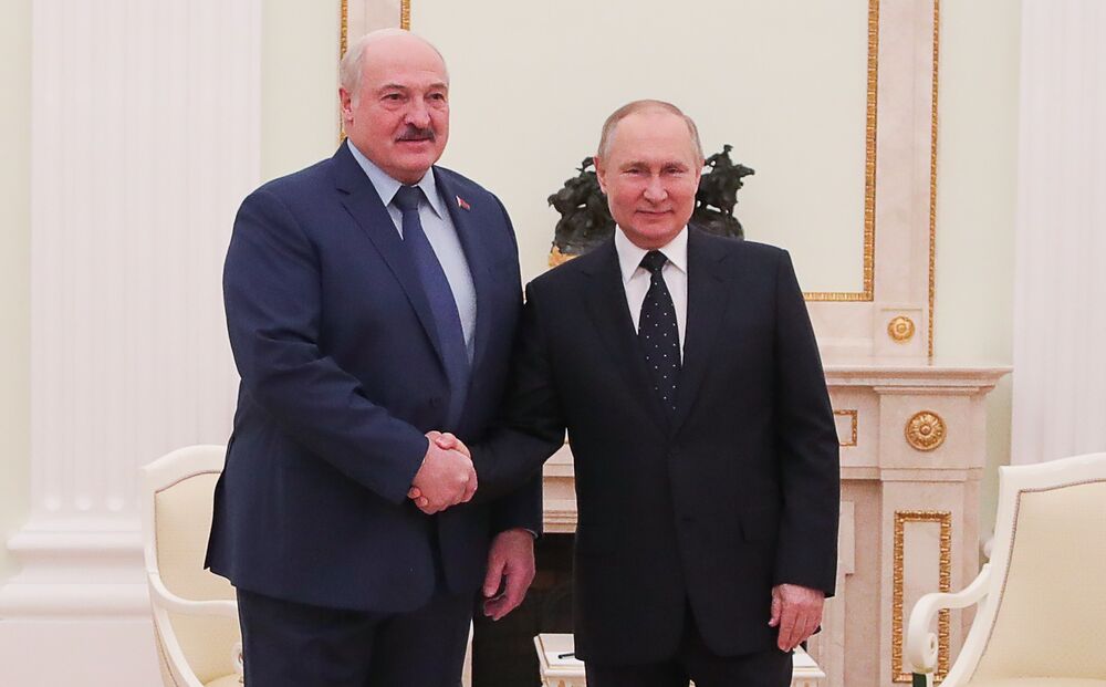 Vladimir Putin i Aleksandar Lukašenko 