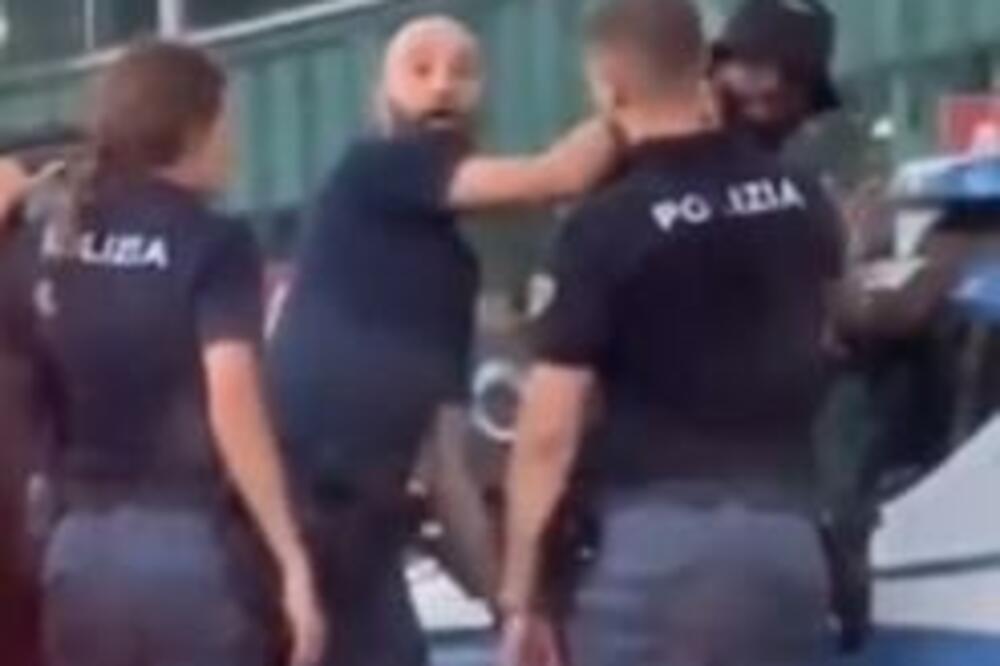 HAOS U MILANU: Policija privela Bakajoka! HIT reakcija kad su videli ko je u pitanju (VIDEO)