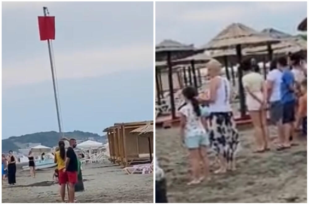 "HEJ SLOVENI" ODJEKIVALO U ULCINJU: Osvanuo snimak sa crnogorske plaže, ČULO SE PREKO MORA (VIDEO)