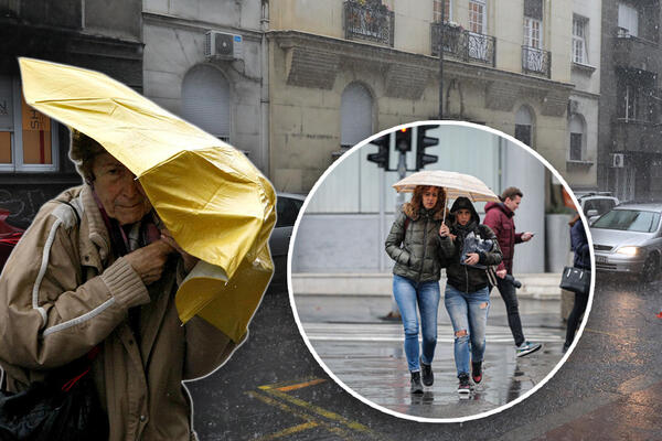 STIŽE VELIKA PROMENA VREMENA ZA VIKEND: Kiša, pljuskovi, ali i ova pojava - detaljna prognoza do 18. marta