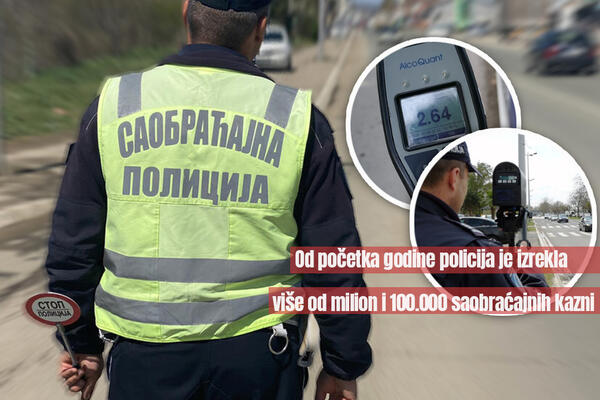 CRNA STATISTIKA TRESE SRBIJU: U toku godine izrečeno PREKO MILION kazni vozačima, poginulo preko 500 ljudi