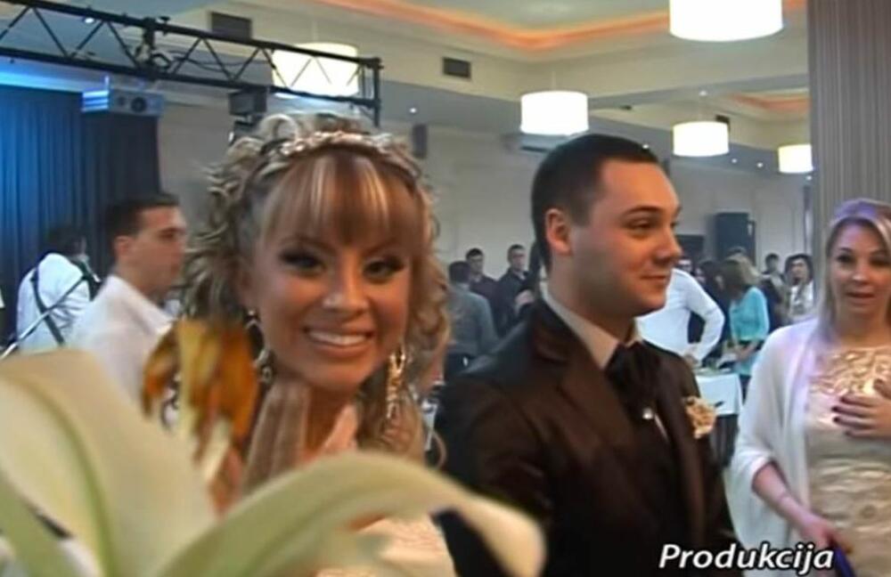 Jasmina Filipović na svadbi pre 12 godina