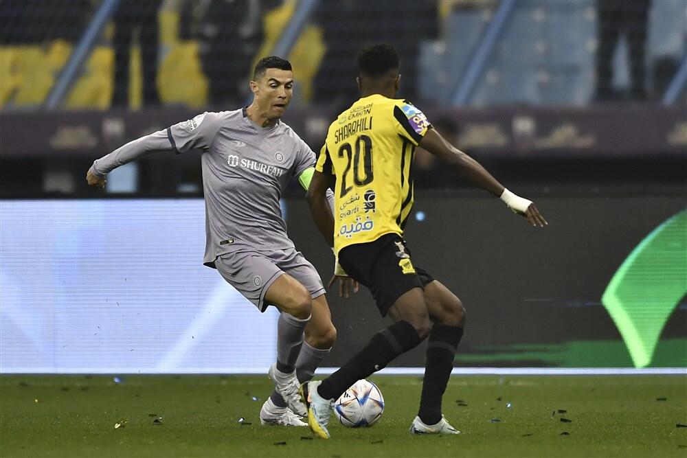 Kristijano Ronaldo na utakmici Al Itihada i Al Nasra