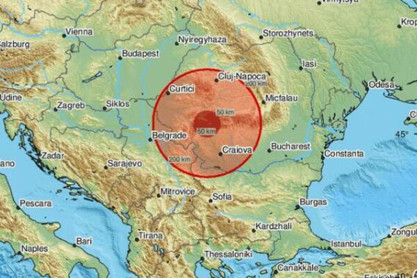 PONOVO SERIJA ZEMLJOTRESA U RUMUNIJI: Zabeleženo ukupno 10 potresa, CELE NOĆI SE TRESLO!