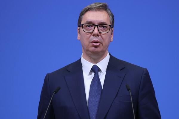 "SRBIJA NEMA CENU, POBEDIĆEMO IH" Predsednik Vučić se obratio nakon sastanka u Briselu