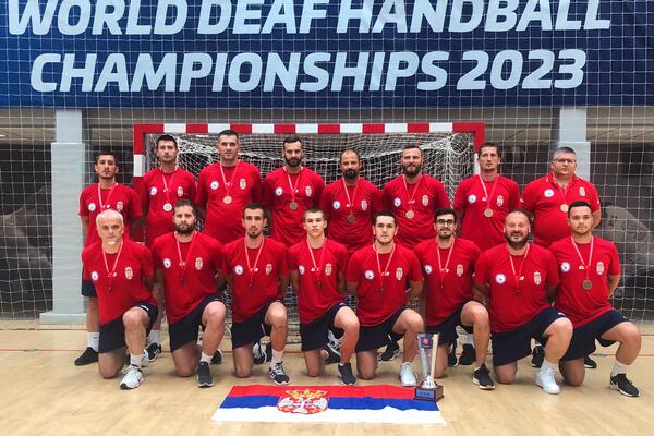BRAVO: Rukometna reprezentacija Srbije osvojila BRONZANU medalju na Svetskom prvenstvu gluvih!