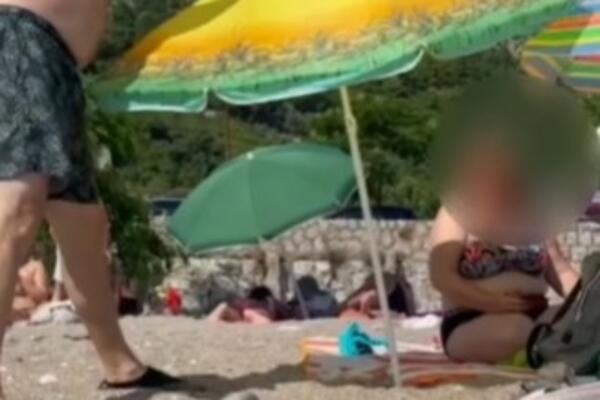 ZAR TU MAJSTORE!? Hit snimak sa plaže u Sutomoru, čovek UZEO ČEKIĆ pa nastao muk, ŠTA TO RADIŠ? (VIDEO)