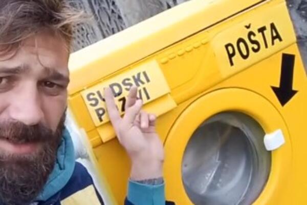 "U DEO GDE IDE PRAŠAK TU SU...": Poštar pokazao NAJČUDNIJE poštansko sanduče u Srbiji, živeće OVAJ NAROD (VIDEO)