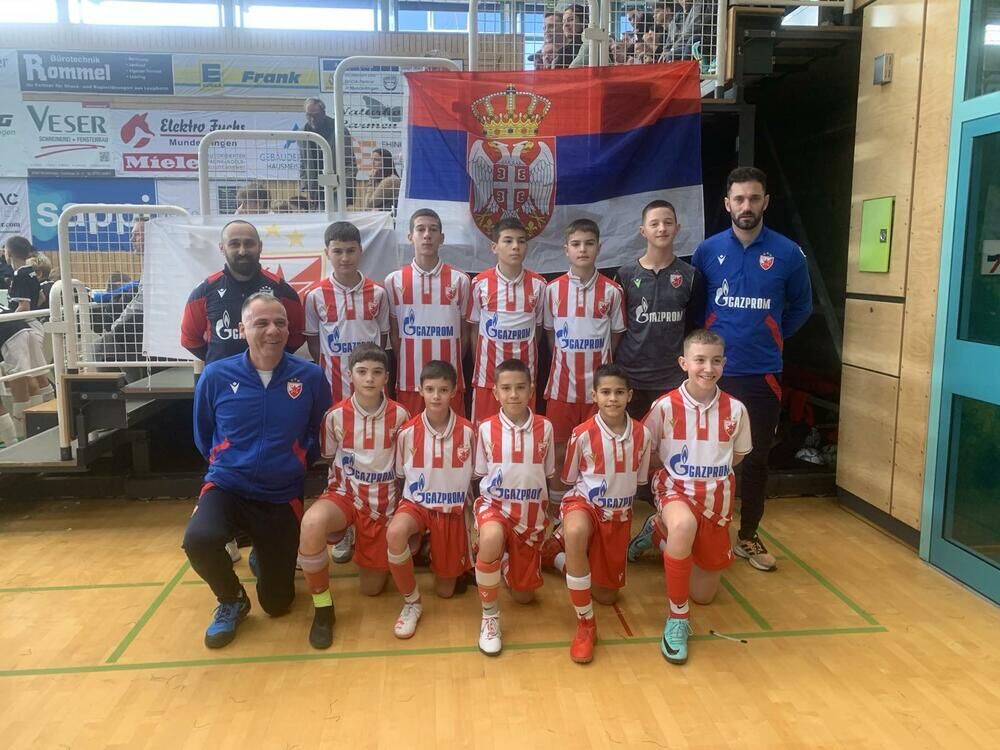Petlići Crvene zvezde osvojili drugo mesto na Vereins Service Cup-u
