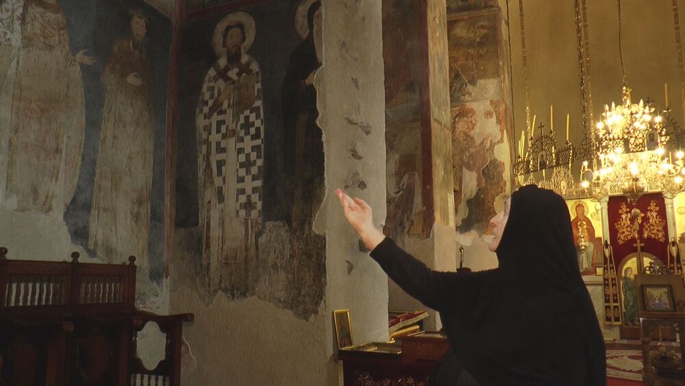 Freske u manastiru Mileševa