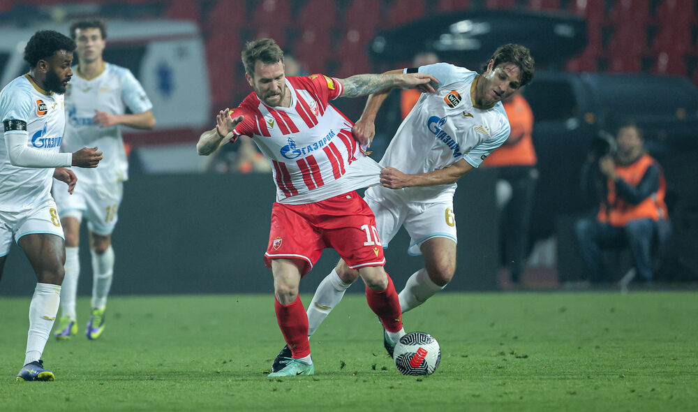 Aleksandar Katai na prijateljskoj utakmici Crvene zvezde i Zenita