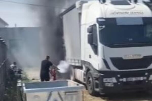 "KAD JE PUKLO, SVI SMO ISTRČALI IZ KUĆA" Eksplodirao kamion kod Leskovca, povređena jedna osoba